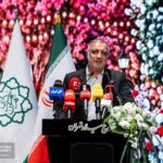 جشن ازدواج زوج های تهرانی. دکتر زاکانی. علیرضانادعلی.برج میلاد